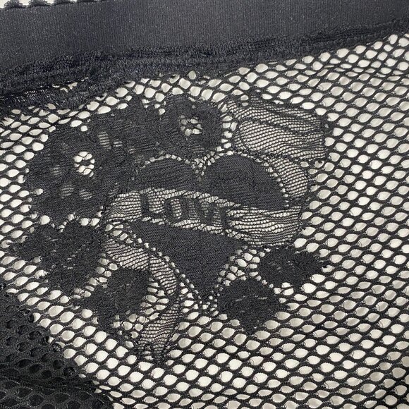 Agent Provocateur Clio Black Roll On Suspender LOVE AP4 Large NWT $215 - Picture 8 of 10